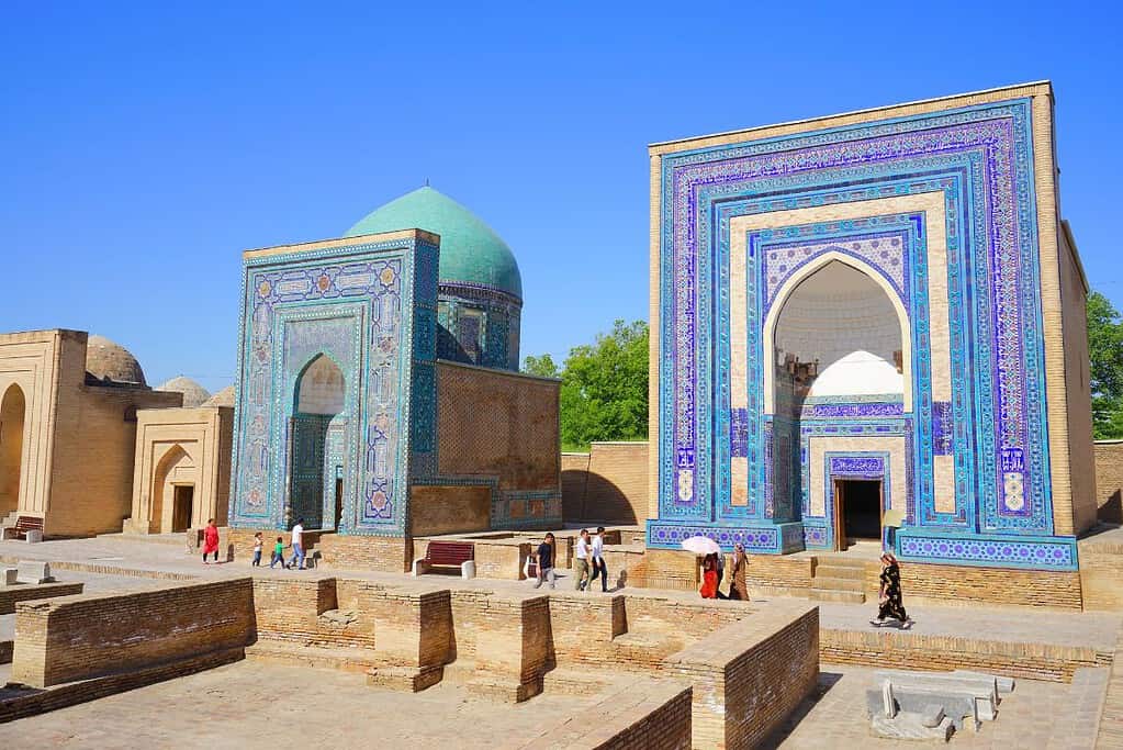 Shah i Zinda Necropolis Uzbekistan 2 Shah-i-Zinda Necropolis - Uzbekistan