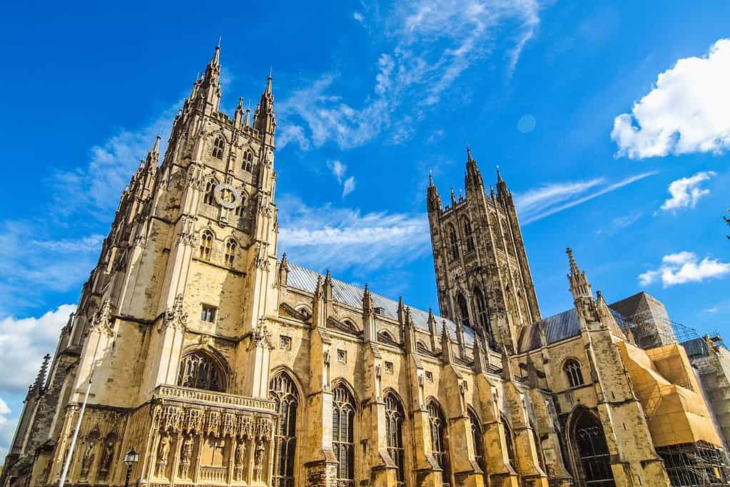 Canterbury Cathedral St Augustines Abbey and St Martins Church UNESCO sites Canterbury Cathedral, St Augustine's Abbey, and St Martin's Church