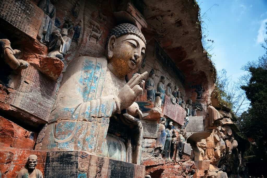 Dazu Rock Carvings UNESCO sites Dazu Rock Carvings