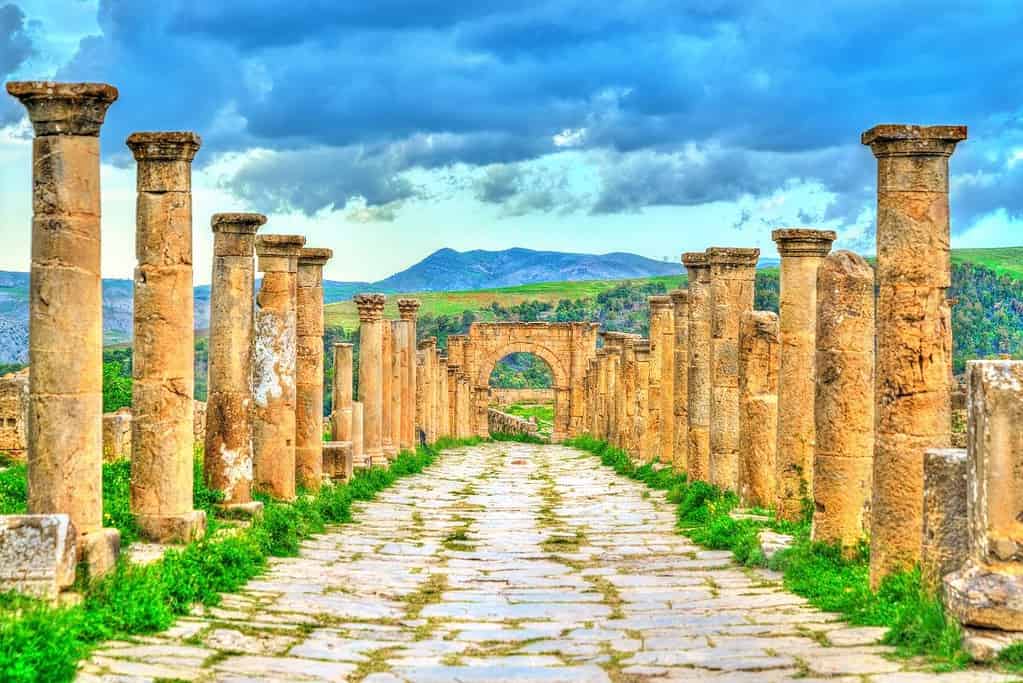 Djemila UNESCO sites Djémila