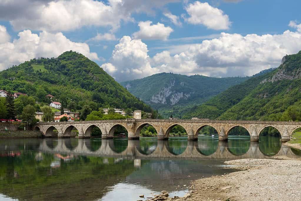Mehmed Pasa Sokolovic Bridge in Visegrad UNESCO sites Mehmed Paša Sokolović Bridge in Višegrad
