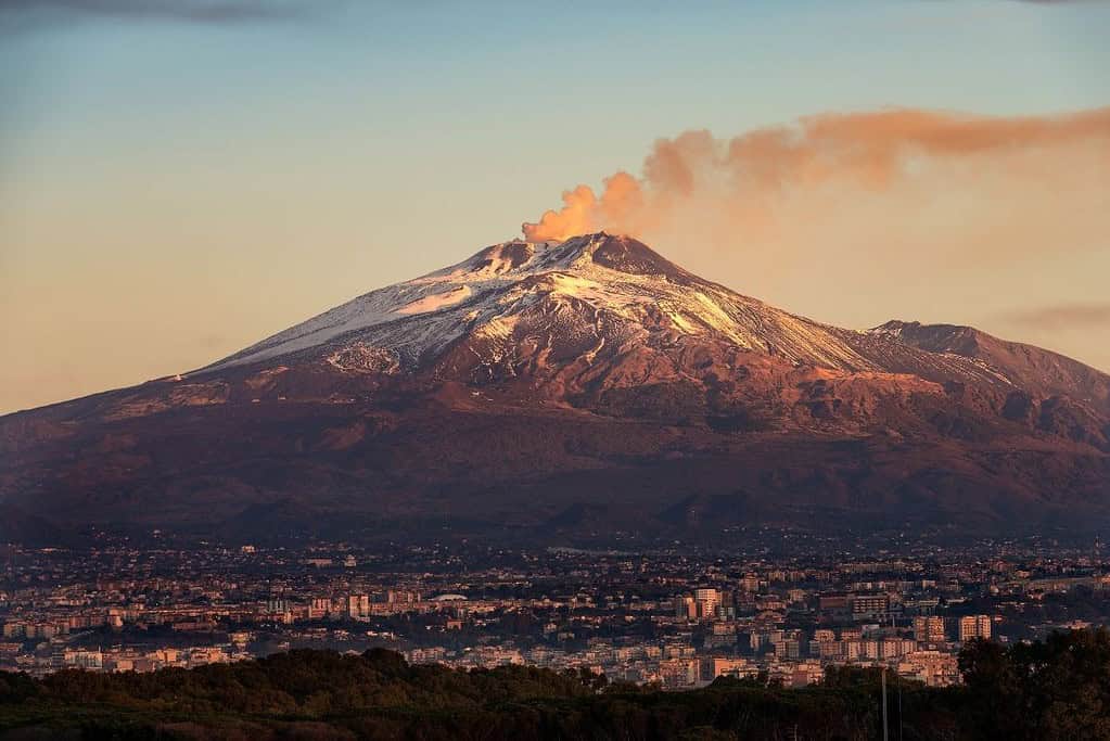 Mount Etna UNESCO sites Mount Etna