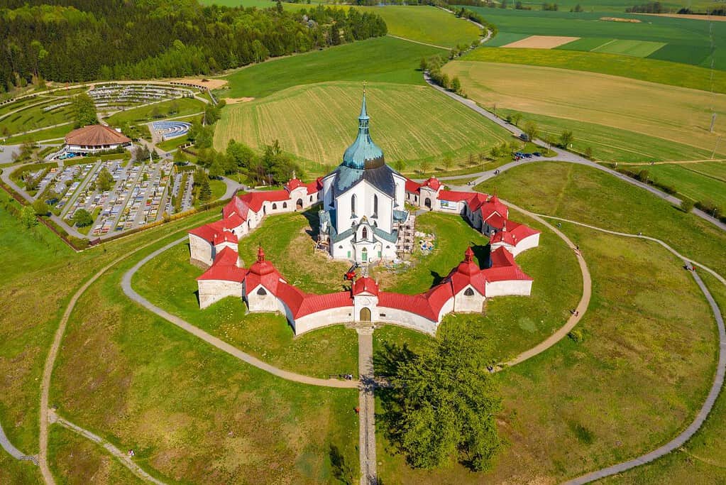 Pilgrimage Church of St John of Nepomuk at Zelena Hora UNESCO sites Pilgrimage Church of St John of Nepomuk at Zelená Hora