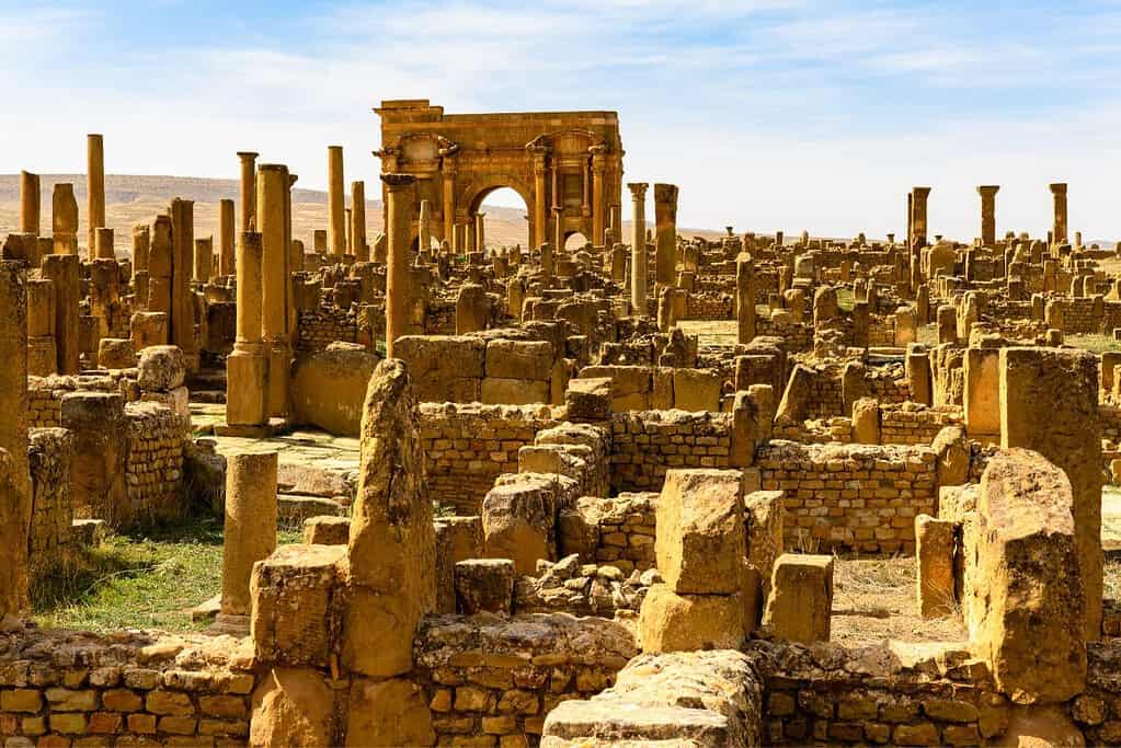 Timgad UNESCO sites Timgad