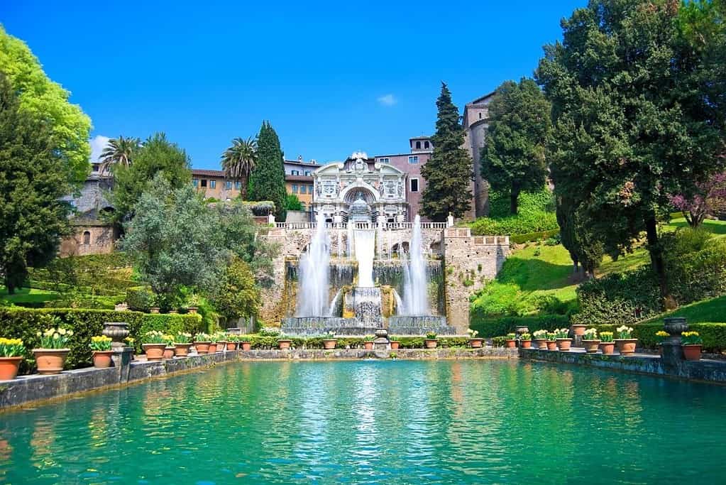 Villa dEste Tivoli UNESCO sites Villa d'Este, Tivoli