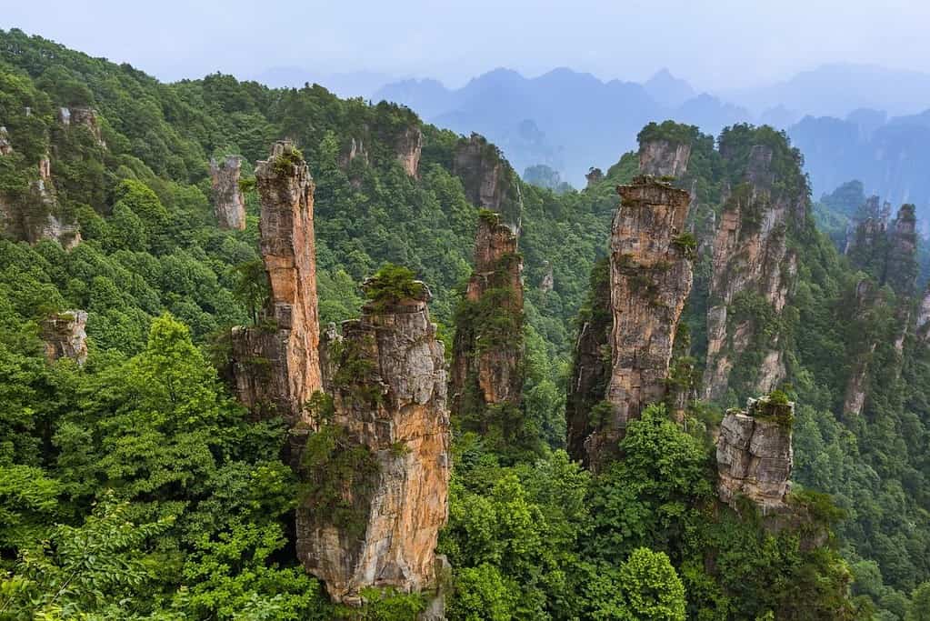 Wulingyuan Scenic and Historic Interest Area UNESCO sites Wulingyuan Scenic and Historic Interest Area