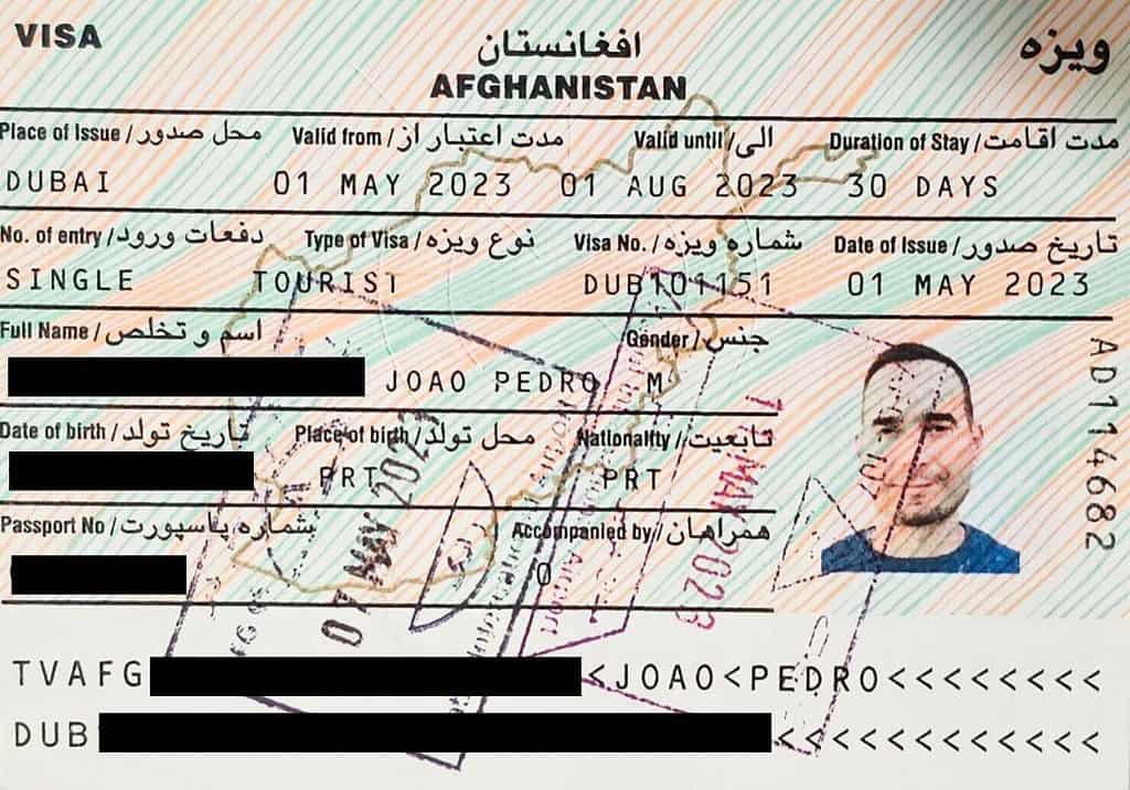 Afghanistan Visa Application Form 2024 Easy Fast Processing