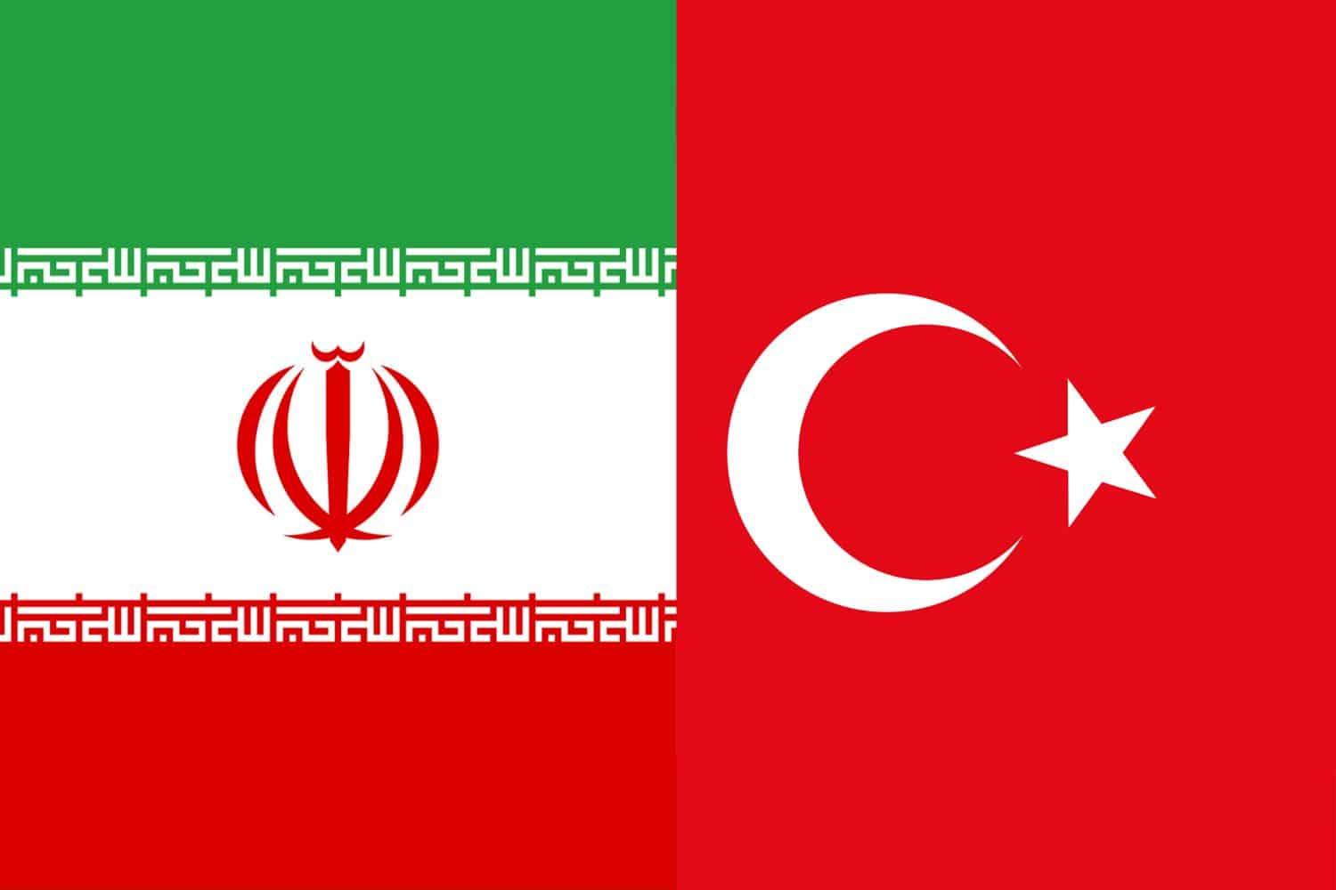 Iranian Flag vs Turkish Flag Flags Iranian Flag vs Turkish Flag