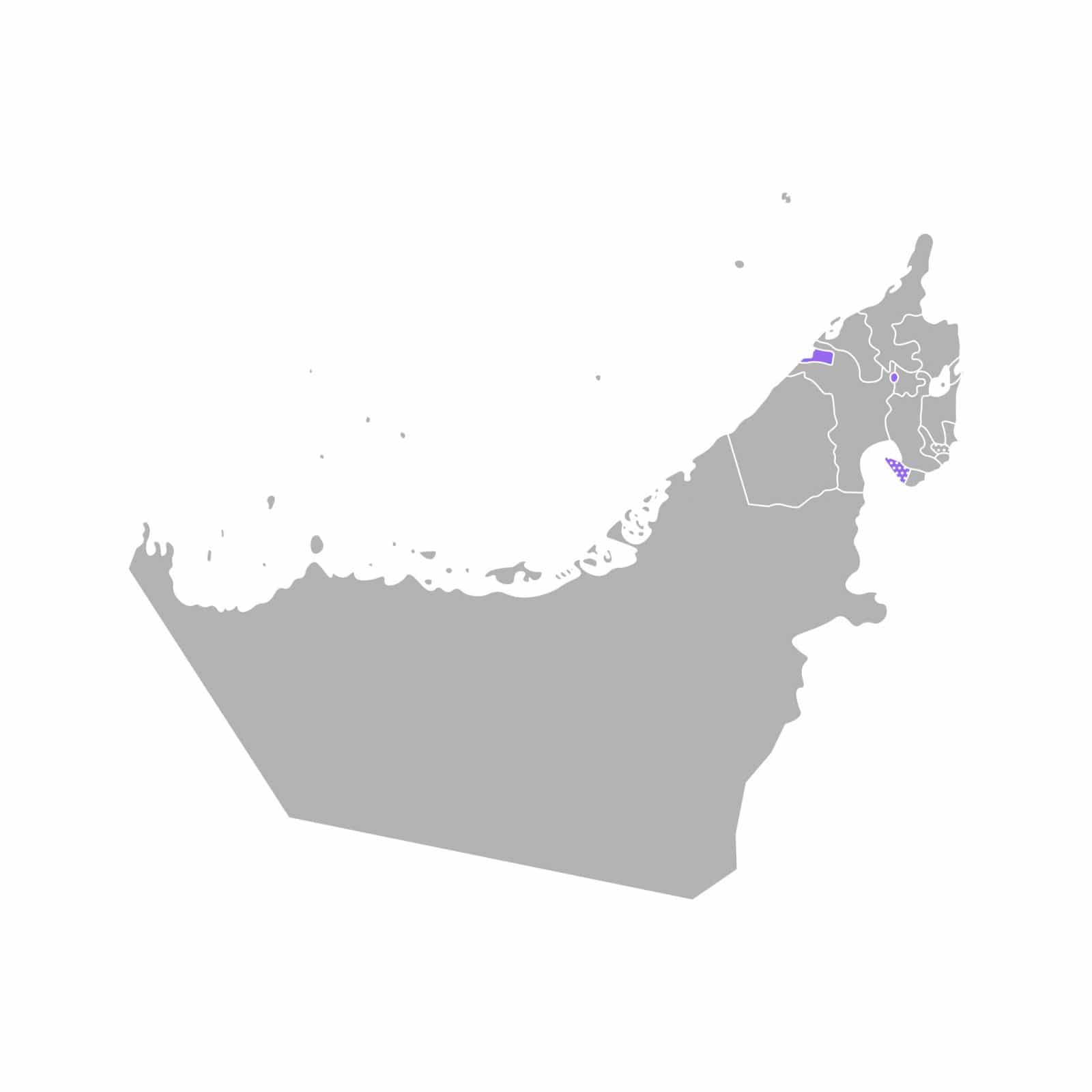 Map Ajman Guides, Travel Map Ajman