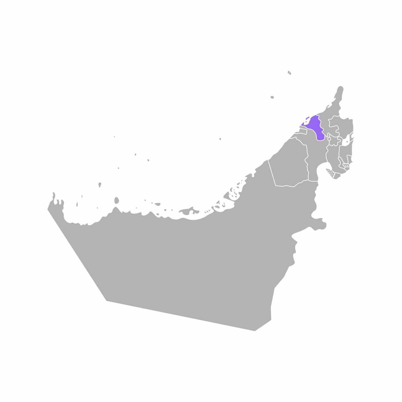 Map Umm Al Quwain