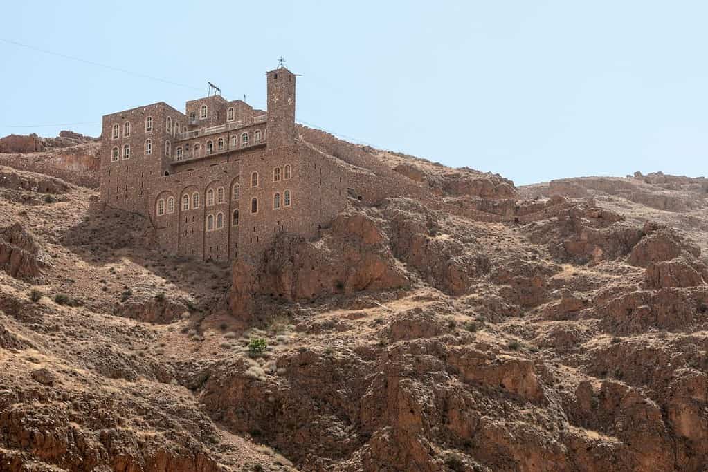 Monastery of St. Moses the Abyssinian Deir Mar Musa al Habashi Tourist Attractions Monastery of St. Moses the Abyssinian (Deir Mar Musa al-Habashi)