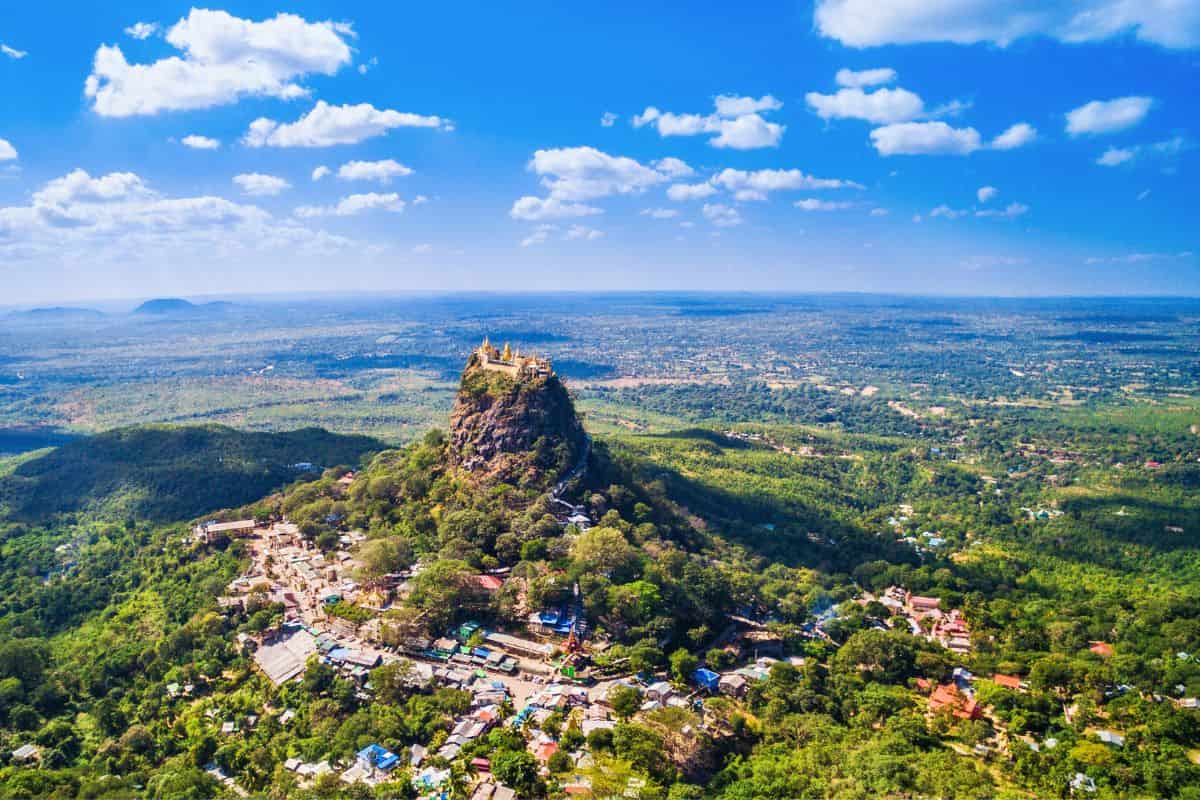 Mount Popa Volcano Travel Mount Popa Volcano