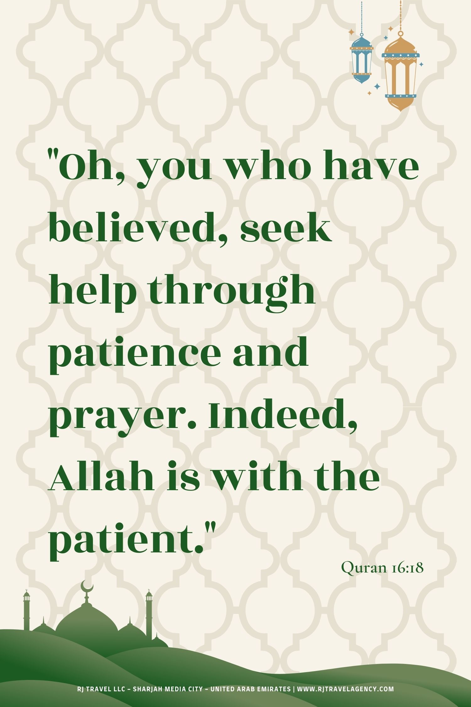 Quotes about patience in Islam