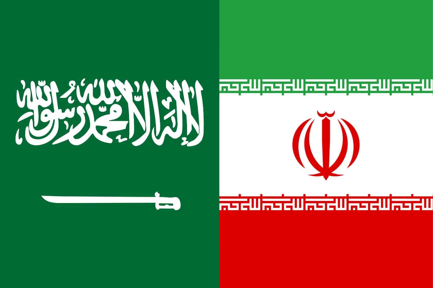 Saudi Arabian Flag vs Iranian Flag Saudi Arabia, Flags Saudi Arabian Flag vs Iranian Flag