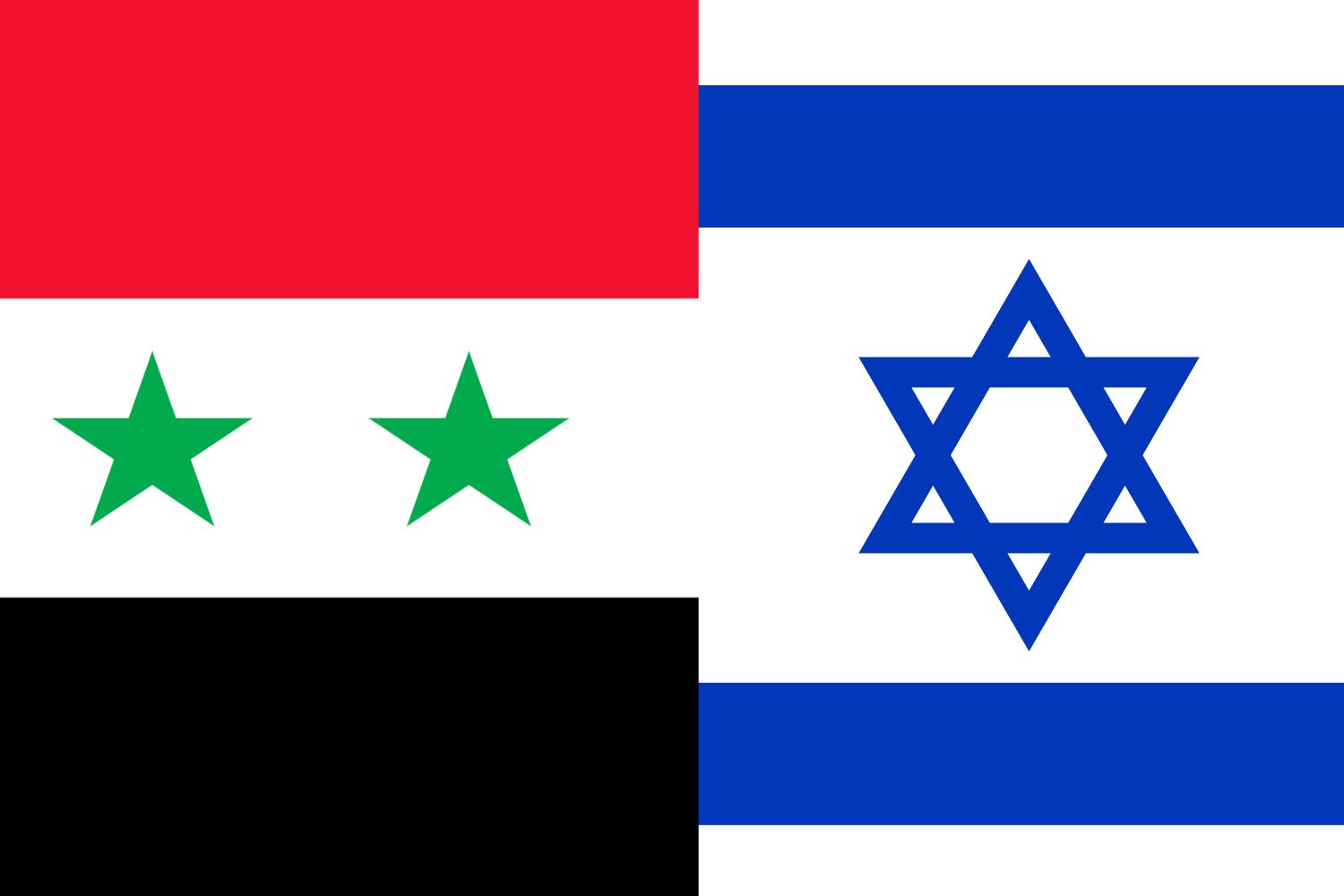 Syrian Flag vs Israeli Flag 1 Syria, Flags Flag of Syria Syrian Flag vs Israeli Flag 1