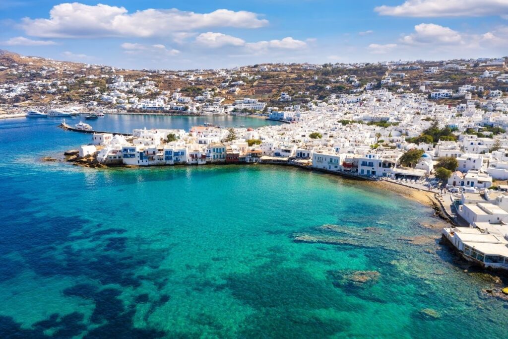 The picturesque islands of the Greek Cyclades