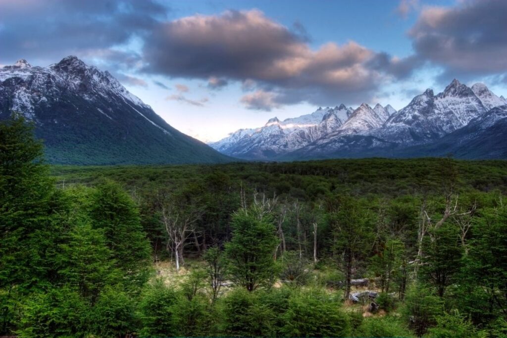 Tierra del Fuego Argentina and Chile