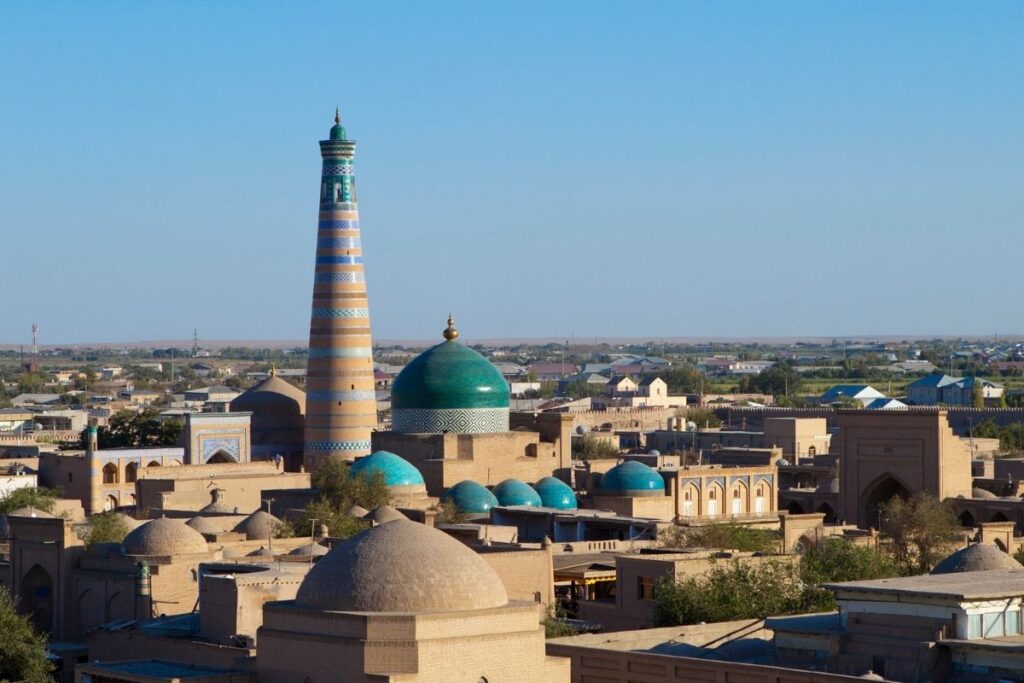 city of Khiva Uzbekistan