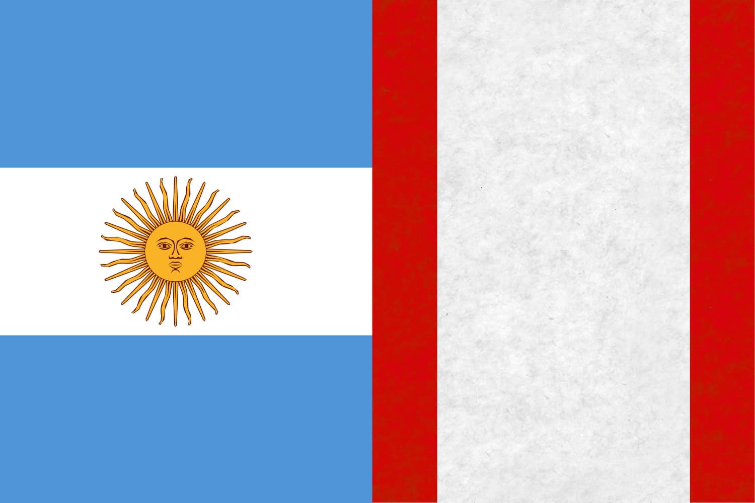 Argentine Flag vs Peruvian Flag Flags Argentine Flag vs Peruvian Flag