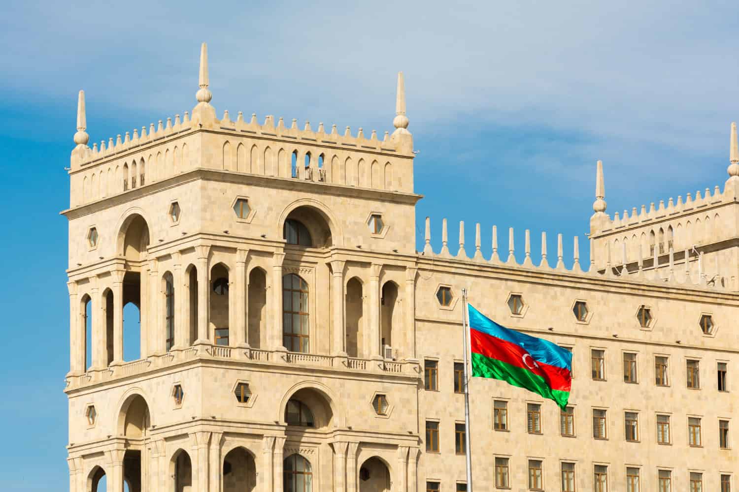 Azerbaijan flag Flags Azerbaijan flag