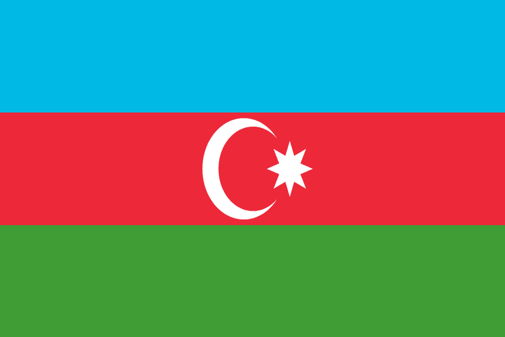 Azerbaijani flag Flags Azerbaijani flag