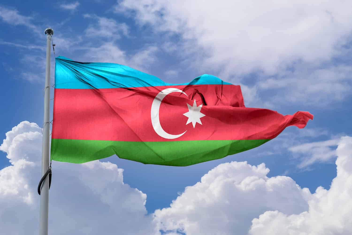 Flag of Azerbaijan Flags Flag of Azerbaijan