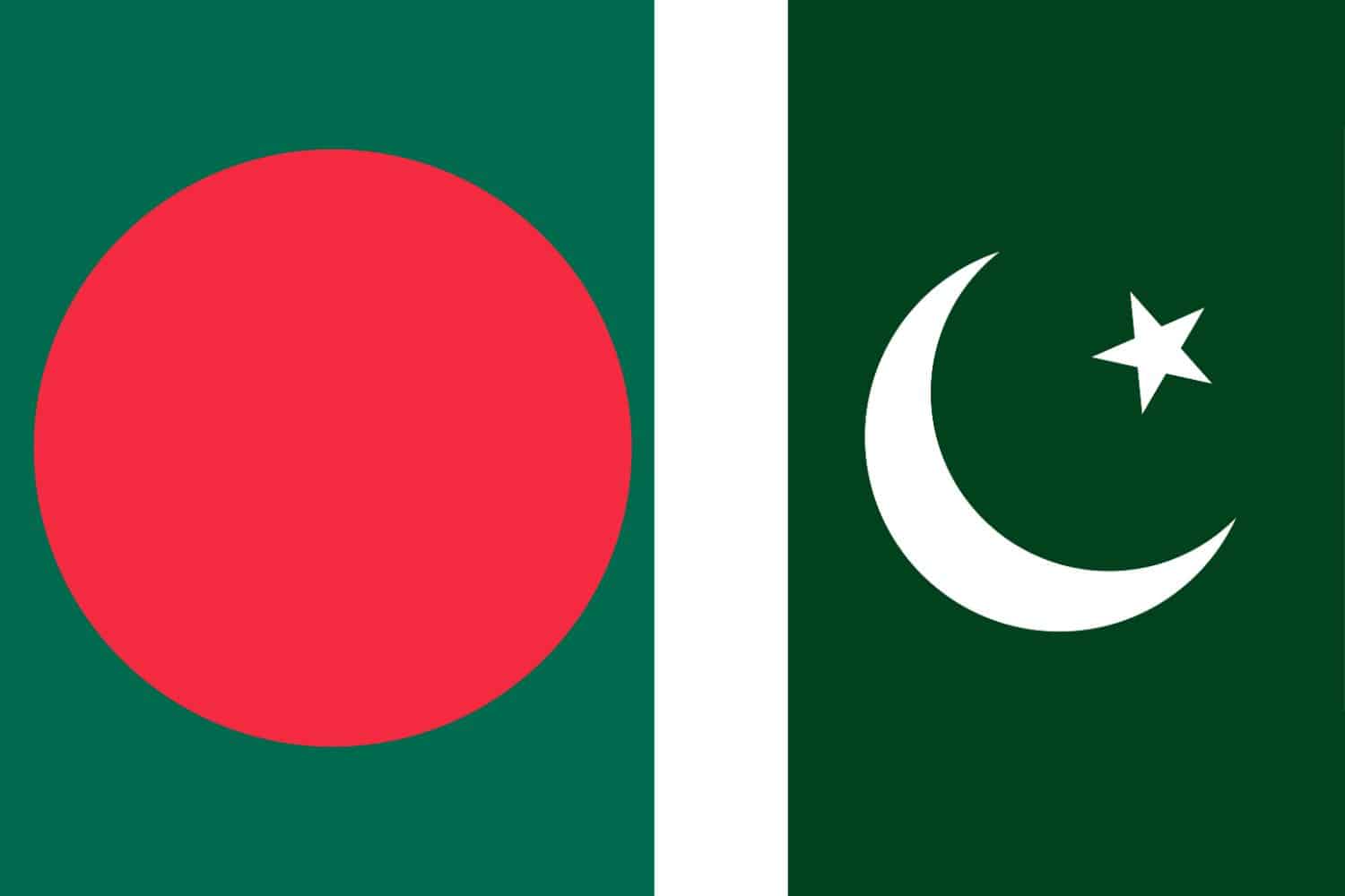 Bangladesh Flag vs Pakistani Flag Flags Flag of Bangladesh Bangladesh Flag vs Pakistani Flag