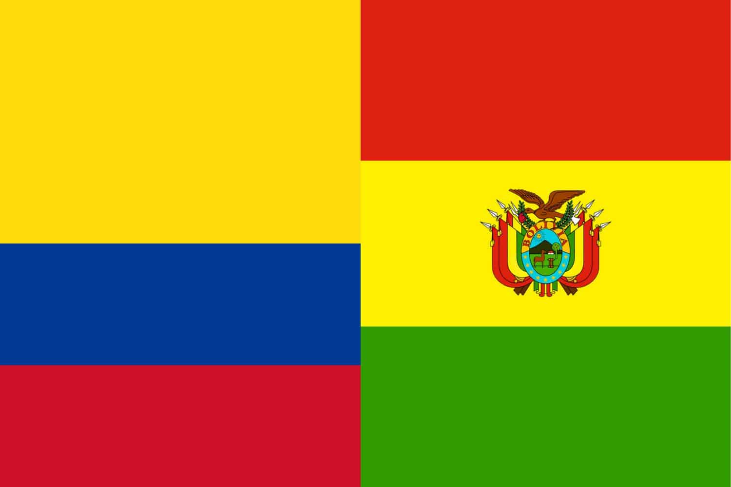 Colombian Flag vs Bolivian Flag Flags Flag of Colombia Colombian Flag vs Bolivian Flag