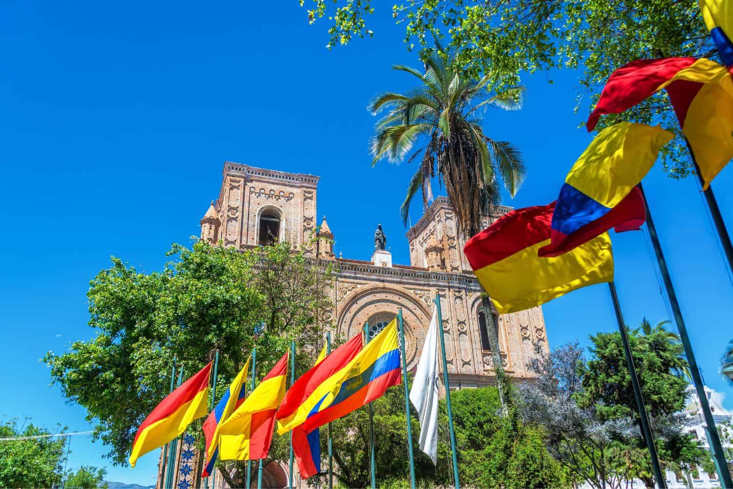 Ecuador flag 2 Flags Ecuador flag