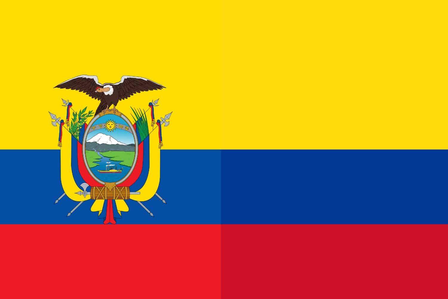 Ecuadorian Flag vs Colombian Flag Flags Flag of Ecuador Ecuadorian Flag vs Colombian Flag