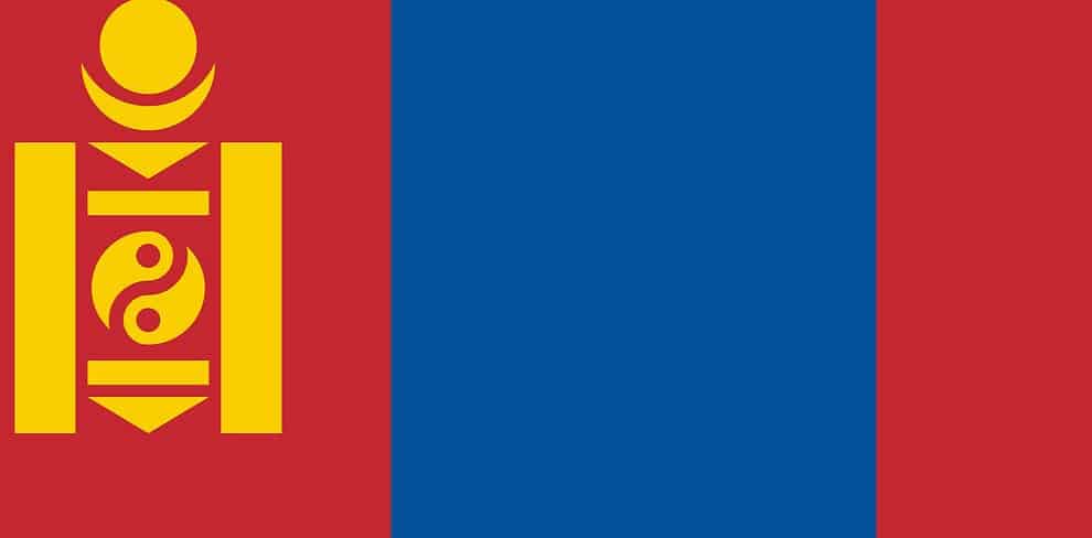 Mongolian flag