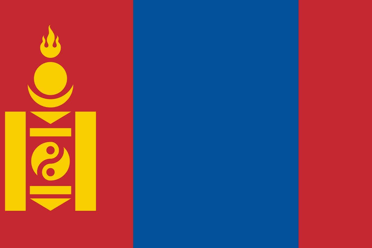 Flag of Mongolia Flags Mongolian flag