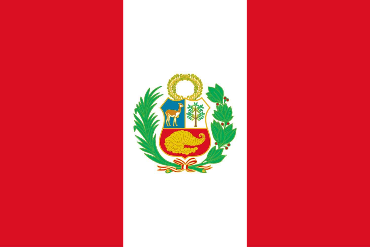 Flag of Peru Flags Peruvian flag