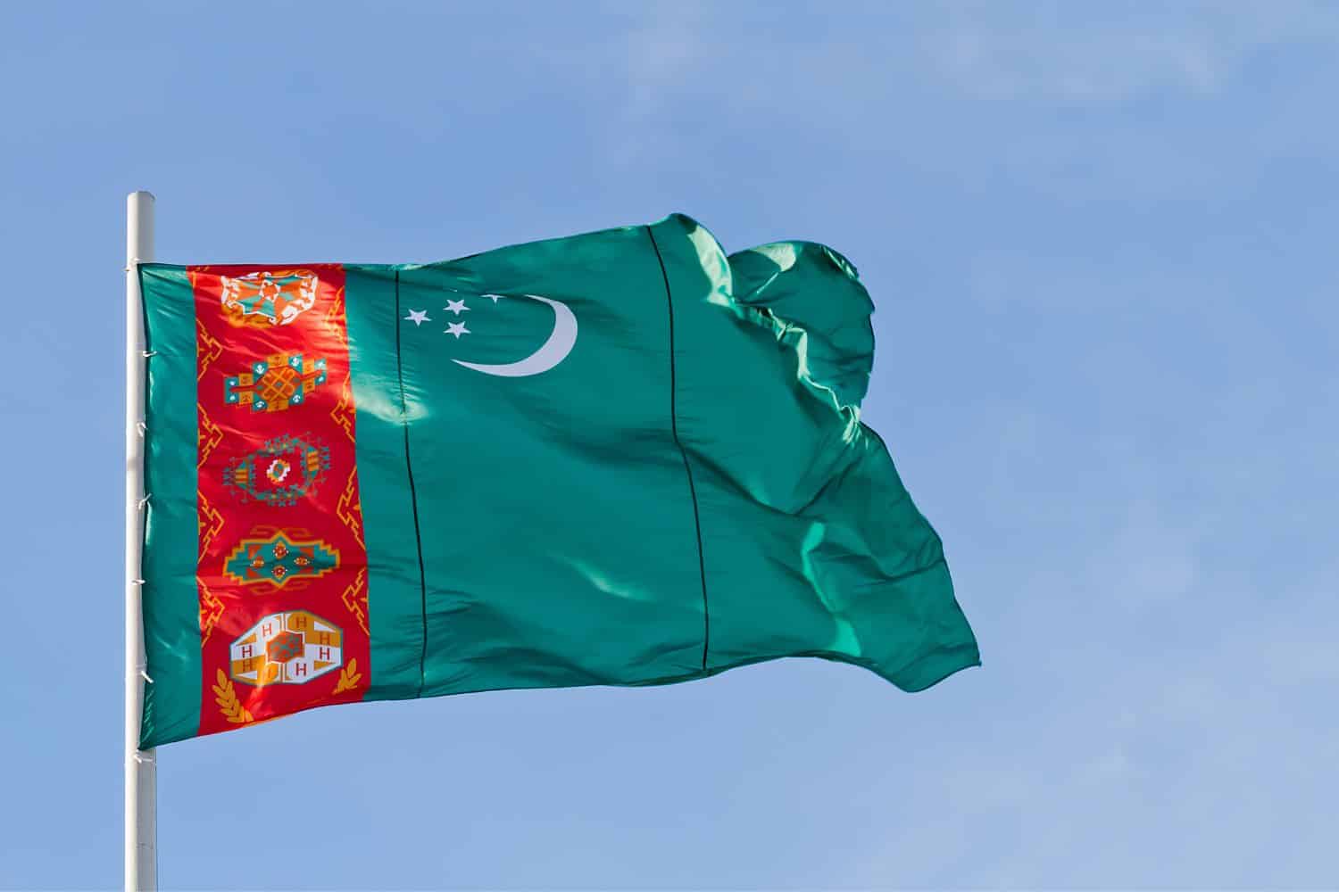 Flag of Turkmenistan Flags Flag of Turkmenistan