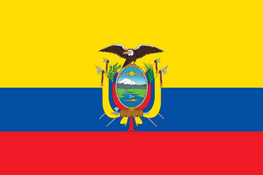 Flag of Ecuador Flags Ecuadorian flag