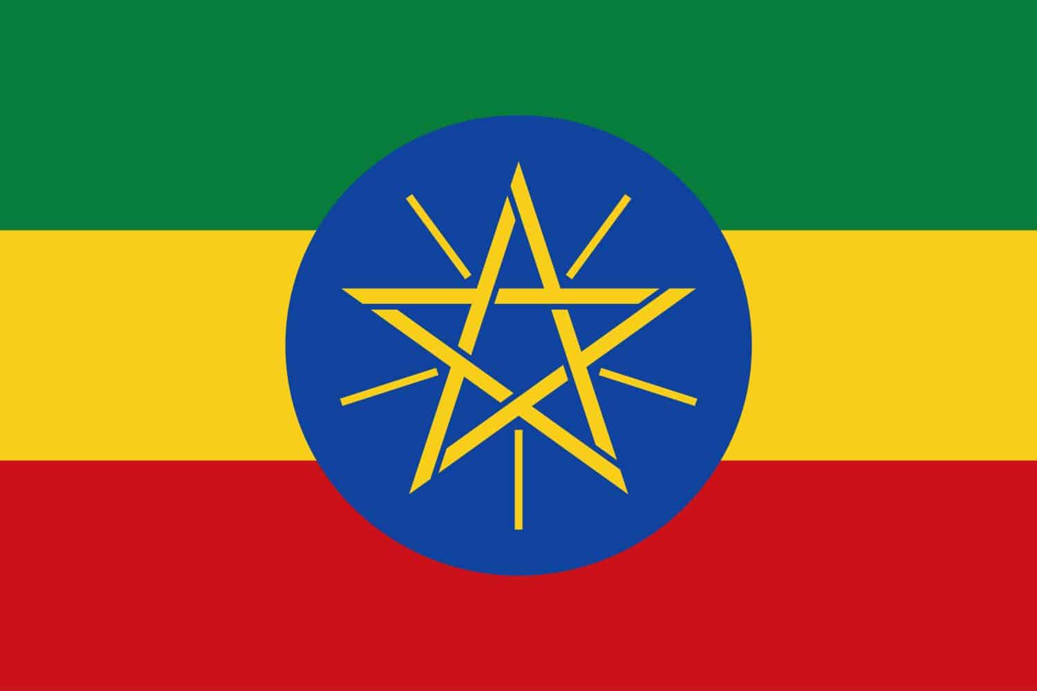 Flag of Ethiopia Flags Ethiopian flag