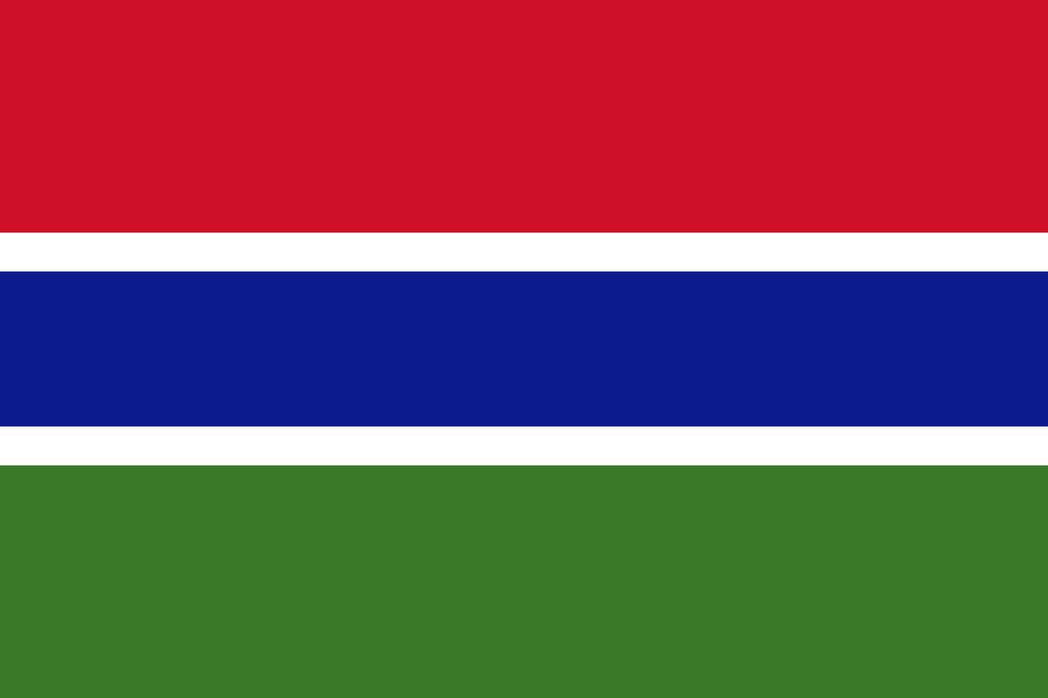 Flag of Gambia Flags Gambian flag