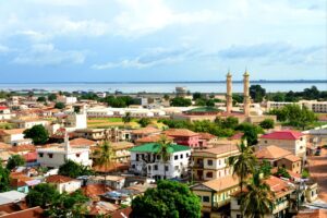 Where is Gambia located on the World map? Gambia