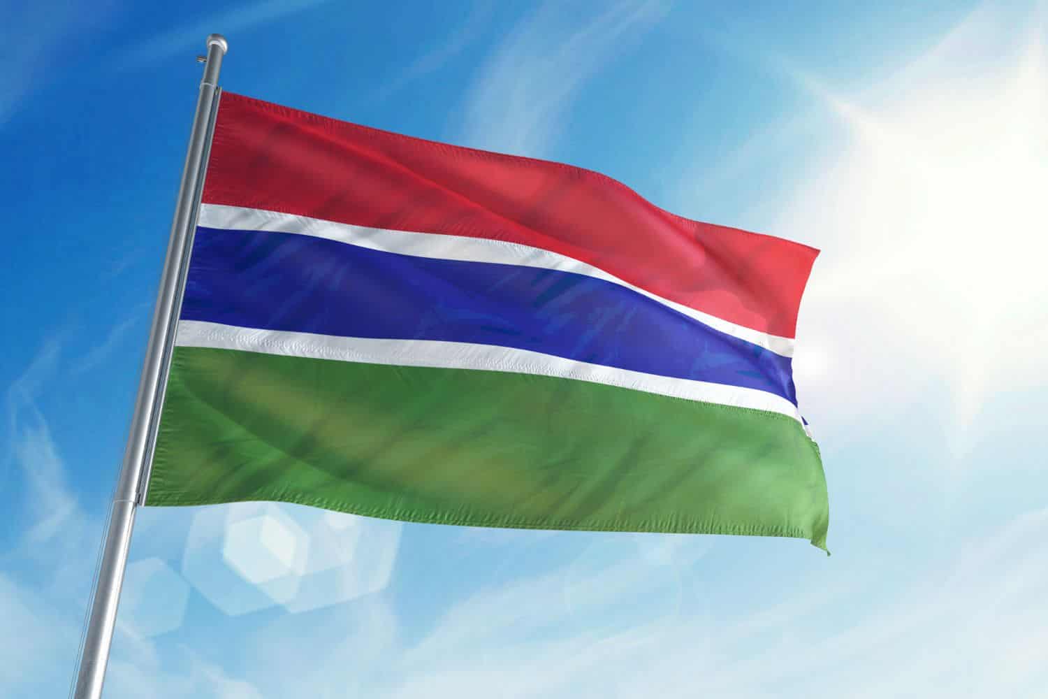Gambia flag Flags Flag of Gambia