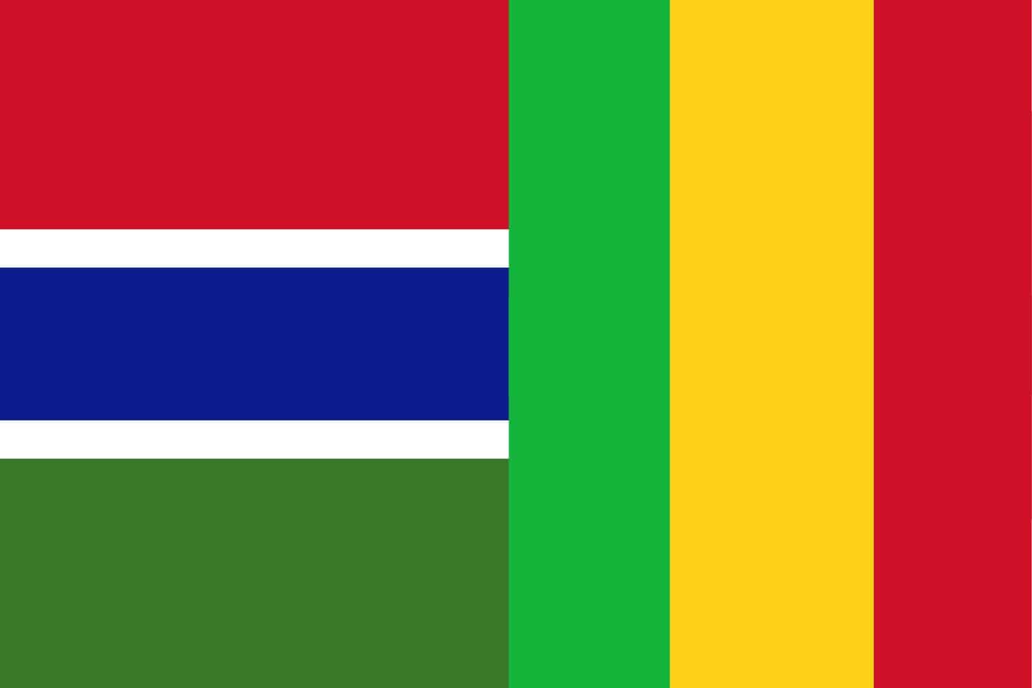 Gambian Flag vs Mali Flag Flags Flag of Gambia Gambian Flag vs Mali Flag