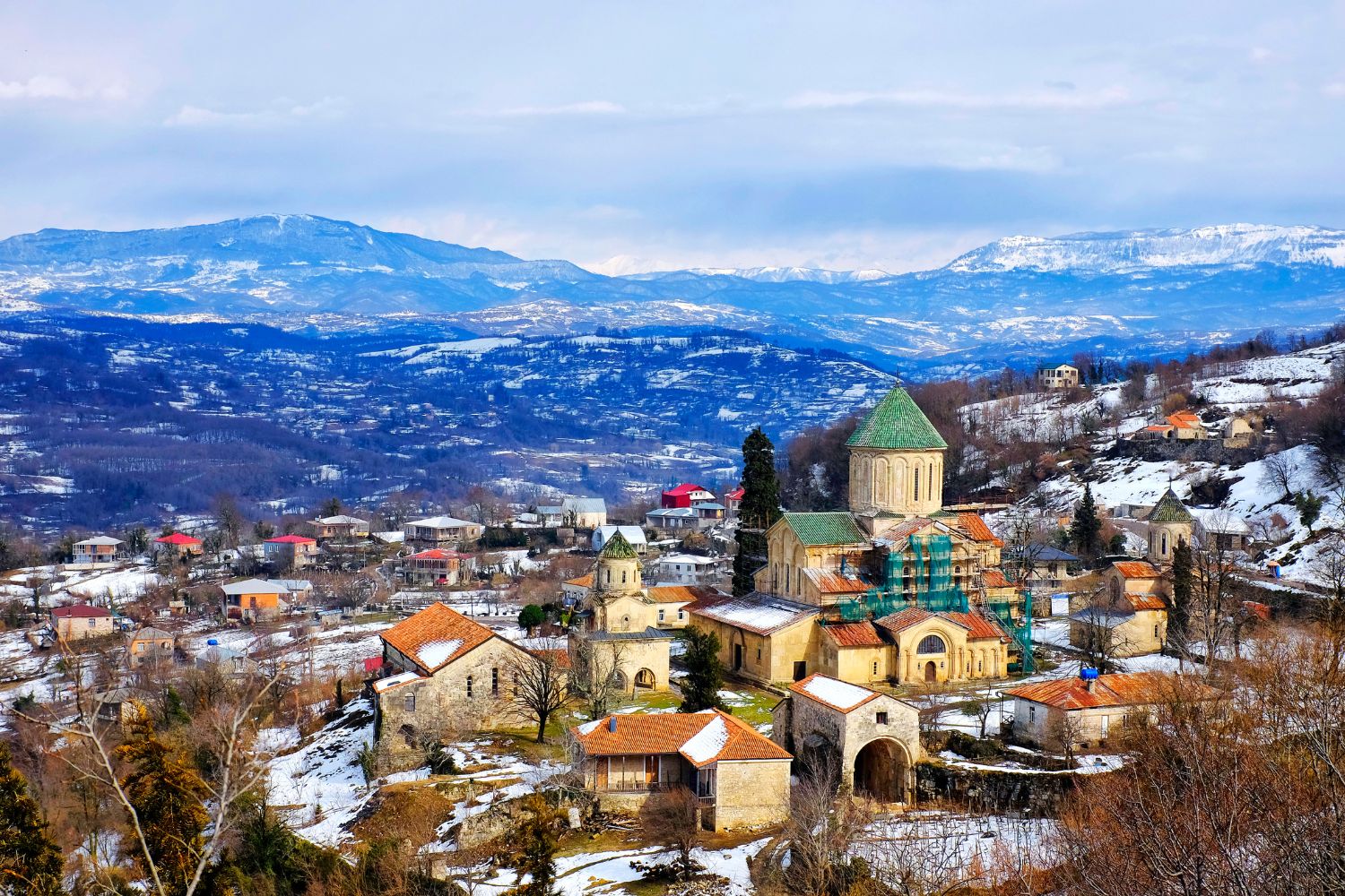 Flag of Georgia: Exploring the Rich Heritage of a Country Gelati Monastery Georgia