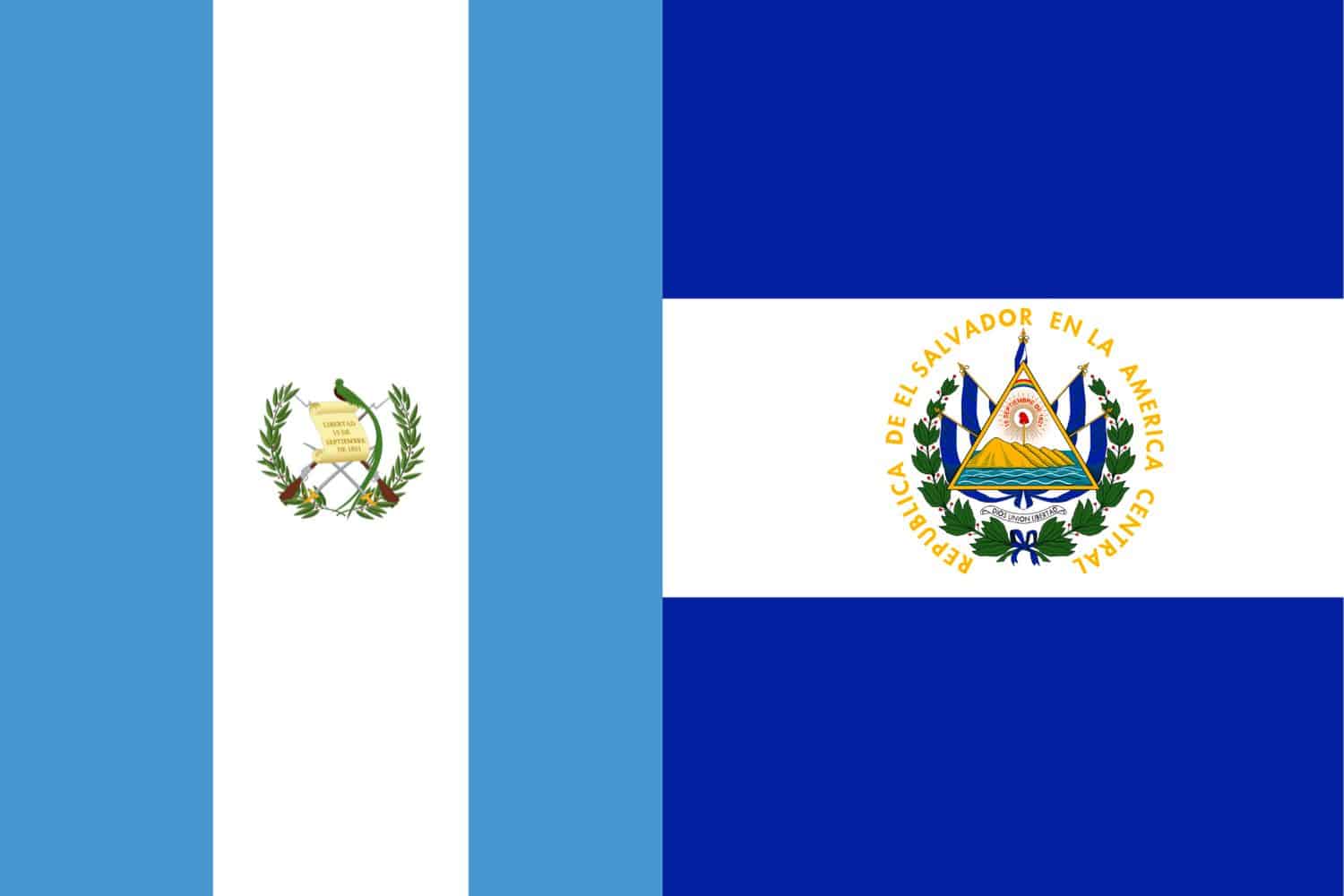 Guatemalan Flag vs El Salvadorian Flag Flags Flag of Guatemala Guatemalan Flag vs El Salvadorian Flag