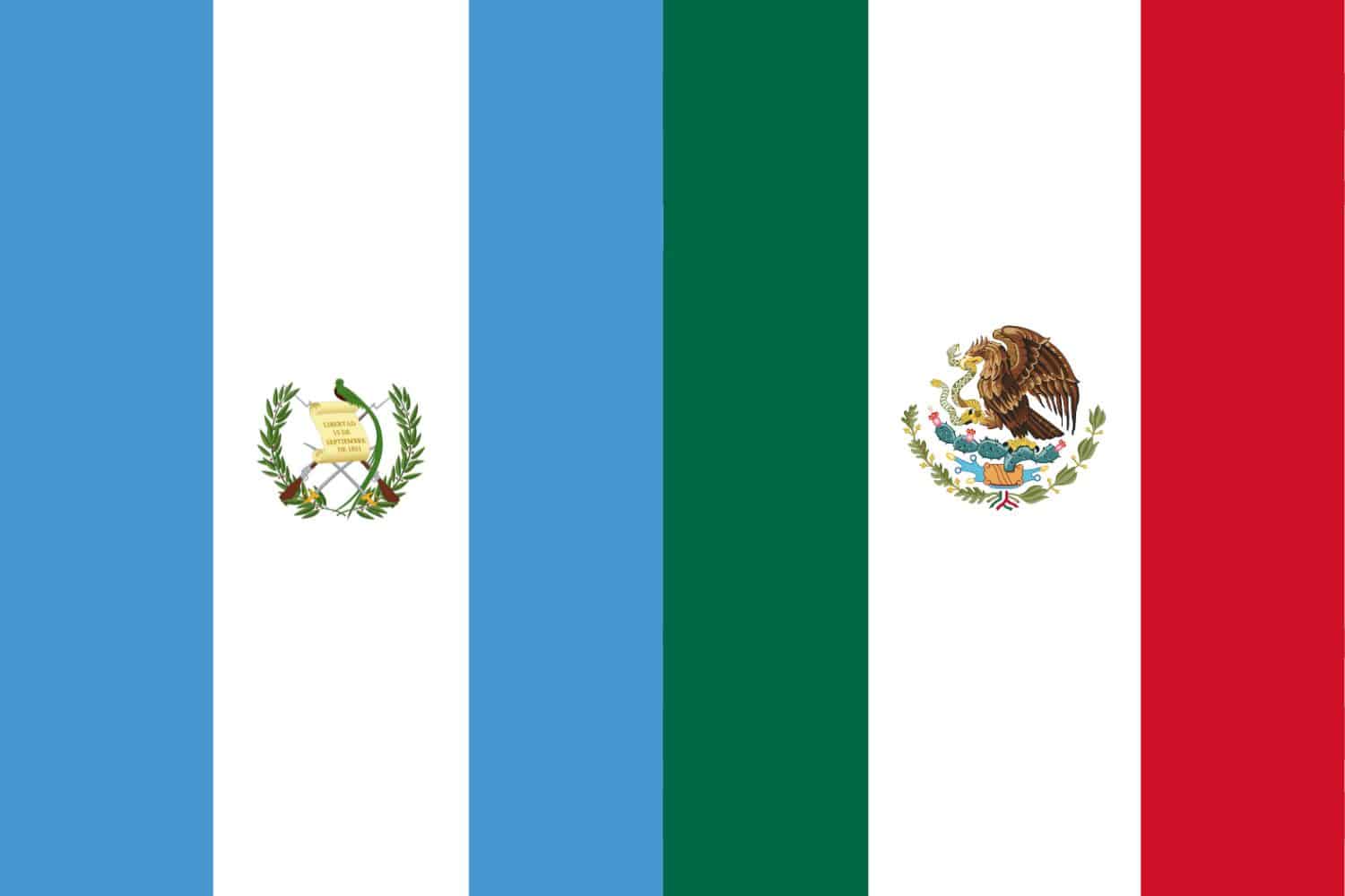Guatemalan Flag vs Mexican Flag Flags Flag of Guatemala Guatemalan Flag vs Mexican Flag
