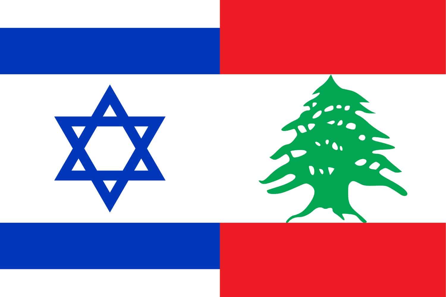 Israeli Flag vs Lebanese Flag Flags Israeli Flag vs Lebanese Flag