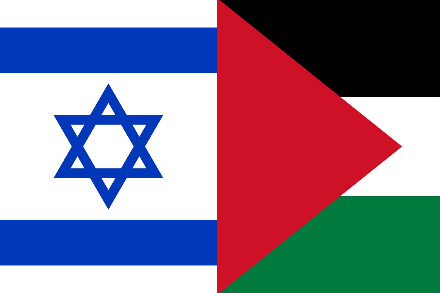 Israeli Flag vs Palestinian Flag Flags Israeli Flag vs Palestinian Flag