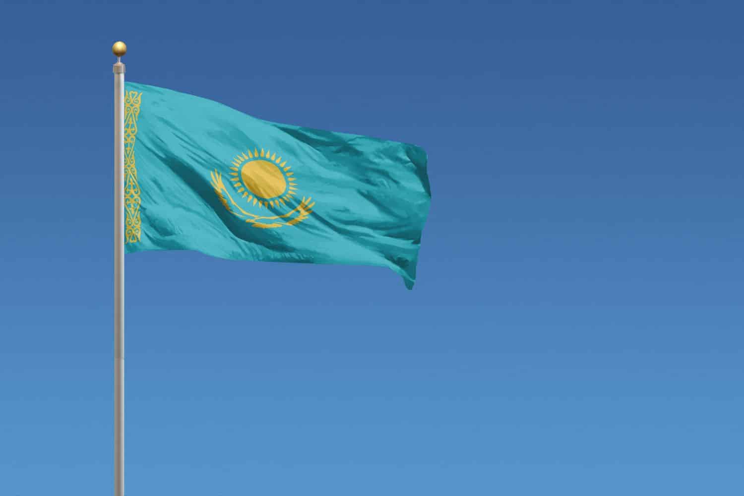 Kazakhstan flag Flags Flag of Kazakhstan