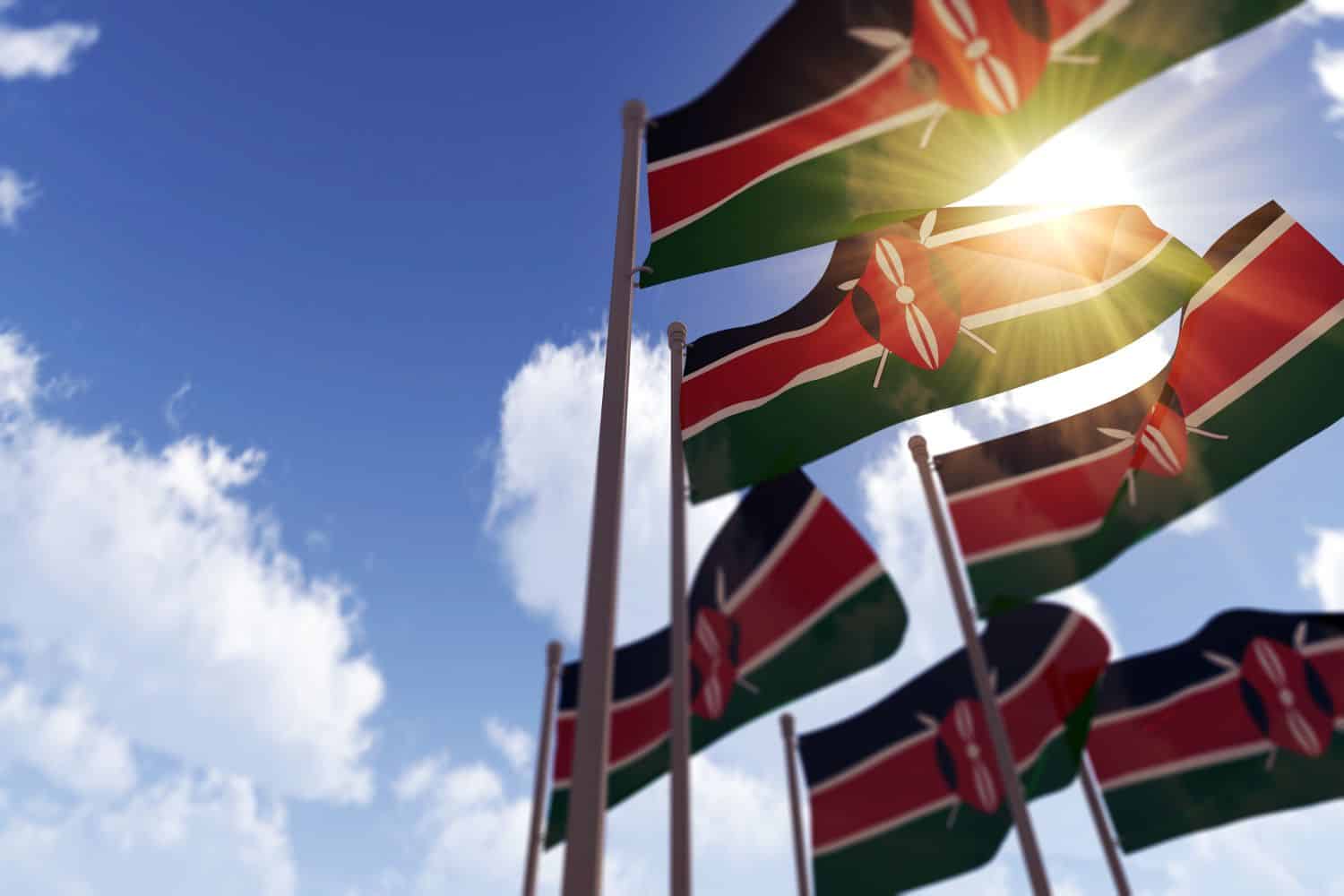 Kenyan flag Flags Kenya flag