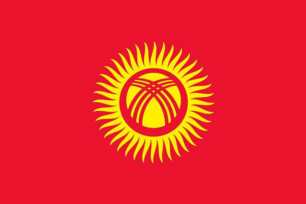 Kyrgyz flag Flags Kyrgyz flag
