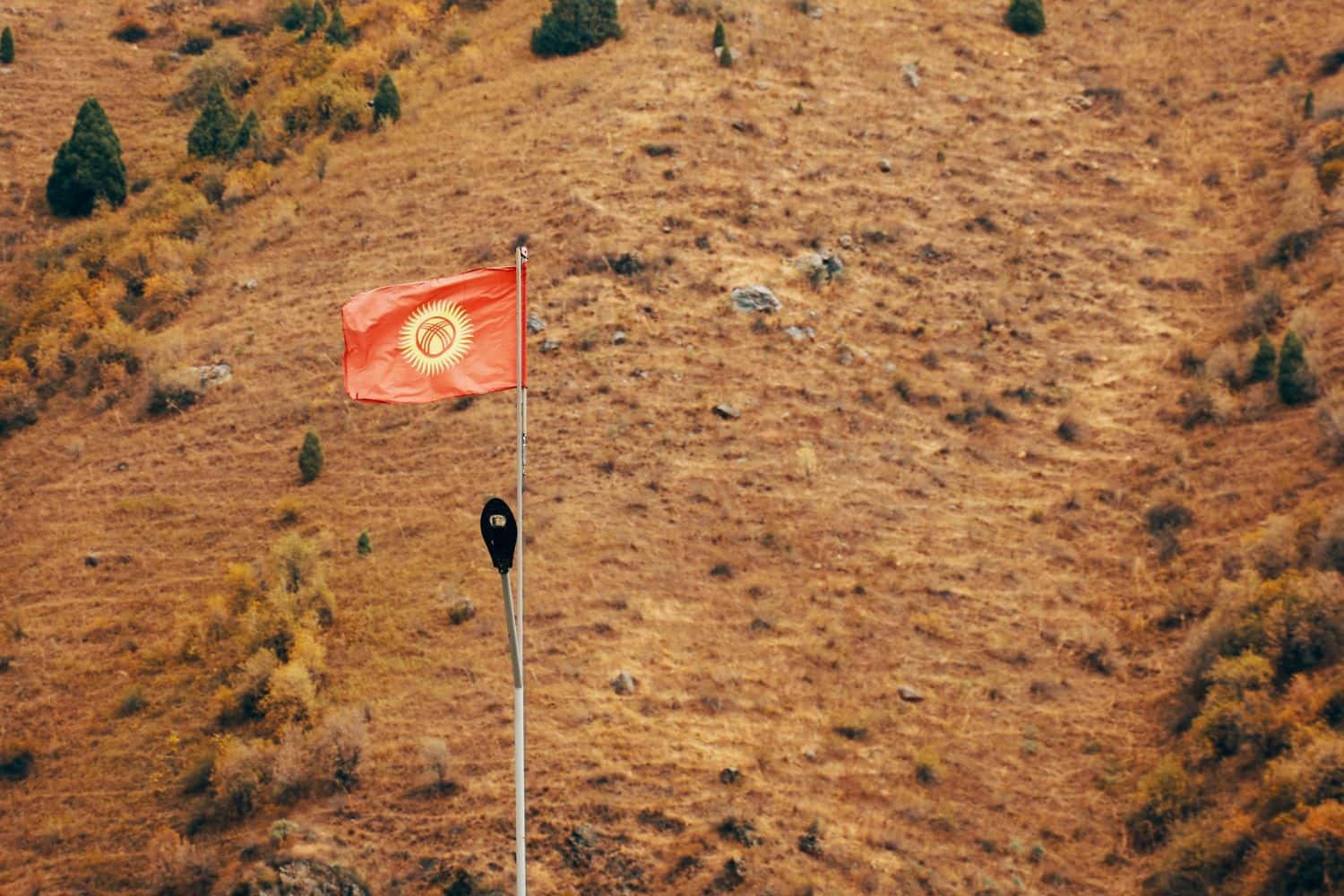 Kyrgyzstan flag Flags Kyrgyzstan flag