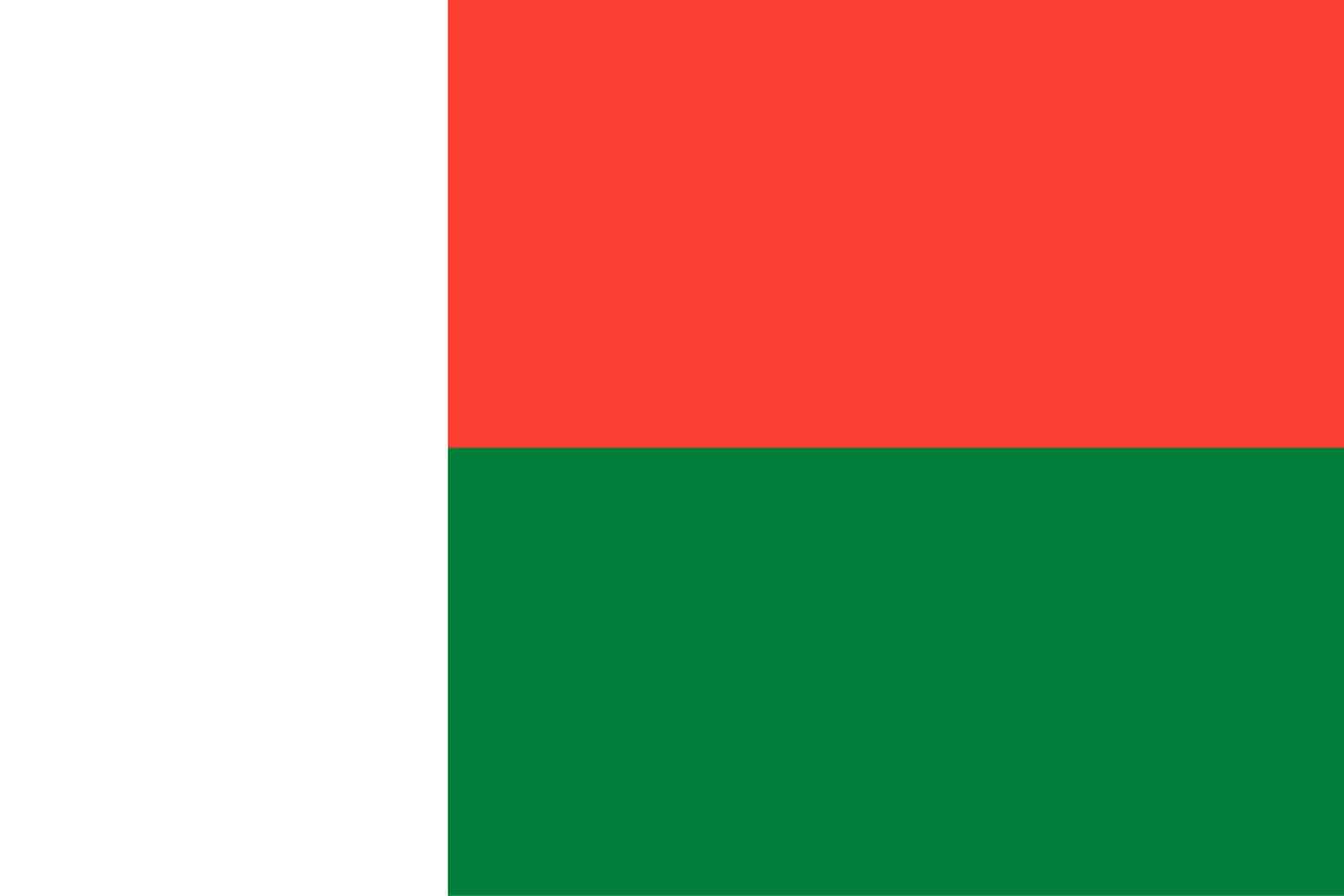 Madagascar flag 2 Flags Madagascar flag